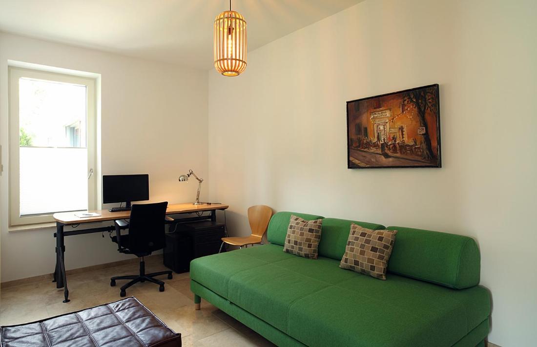 Luxus Appartement Zwischen Leipzig Und Cospudener See Buitenkant foto