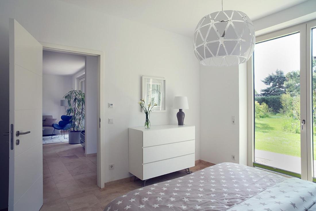 Luxus Appartement Zwischen Leipzig Und Cospudener See Buitenkant foto