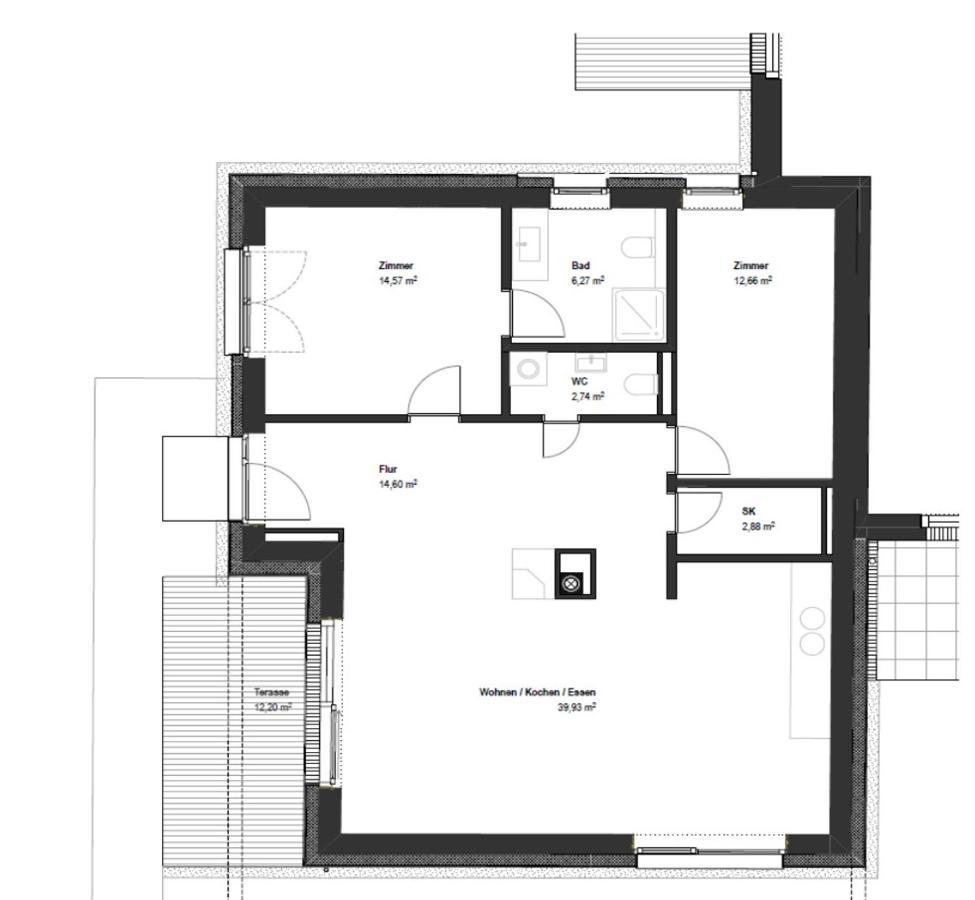 Luxus Appartement Zwischen Leipzig Und Cospudener See Buitenkant foto